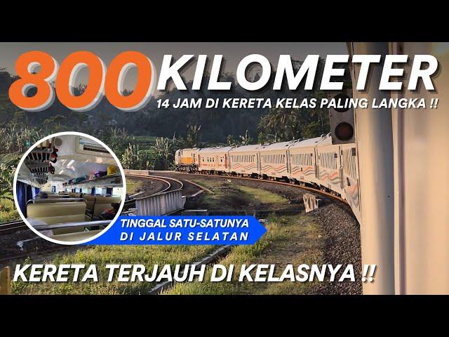 NAIK KERETA KELAS BISNIS TERJAUH DI INDONESIA!! KA Ranggajati Jember - Cirebon