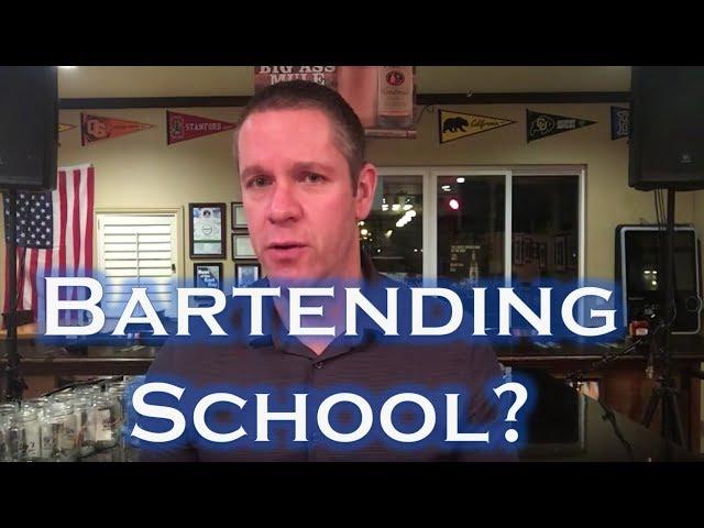 Should You Go To Bartending School?