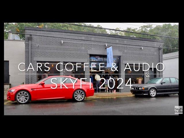 SkyFi Audio.  Cars Coffee & Audio Event with Technics 2024