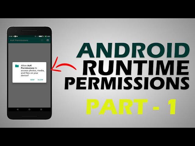 Asking Android Permission At Runtime | Android Basics | Android App Development Tutorials | Part 1