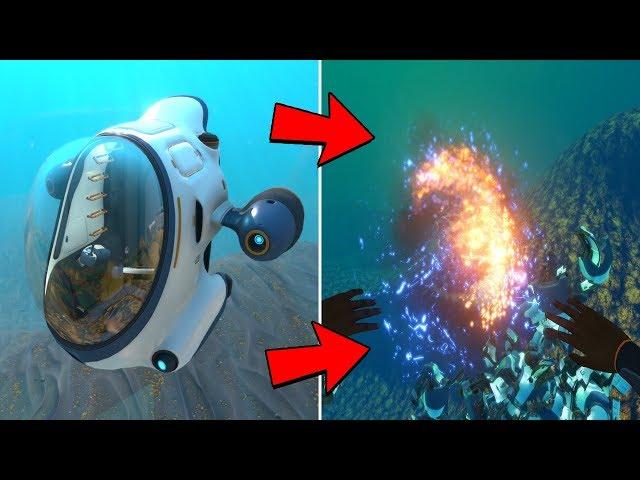 *NEW* Vehicle - Seatruck Upgrades and Explosion || Subnautica Below Zero