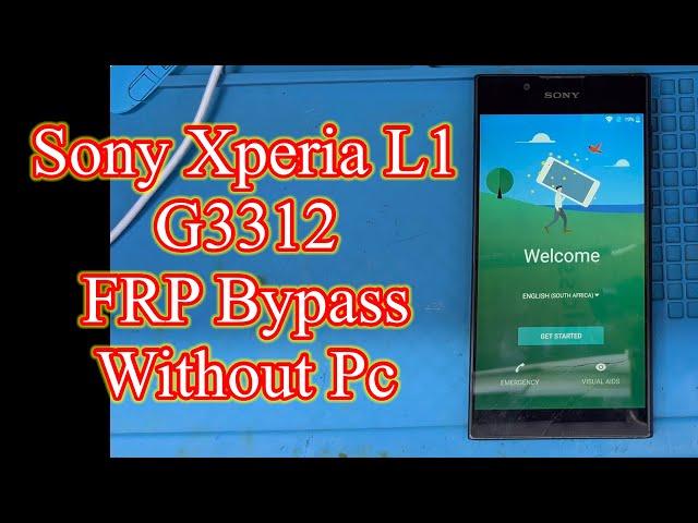 Sony Xperia L1 FRP Bypass Without Pc (G3312) #Gazi_mobile_Service_Center