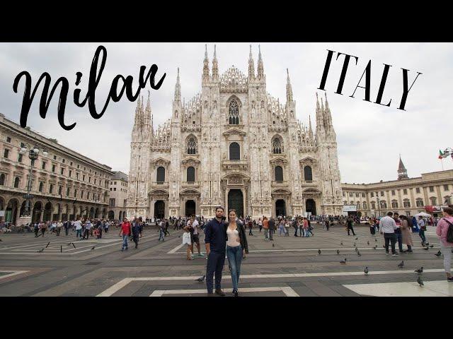 Milan in 1 Day from Florence EATING along the way Vlog!