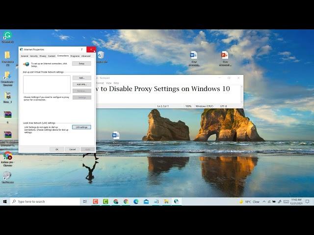 How to Disable Proxy Settings on Windows 10/11