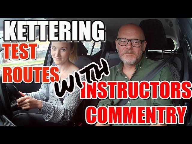 Master Kettering Test Routes with Richard & Rebecca | R Drive School of Motoring