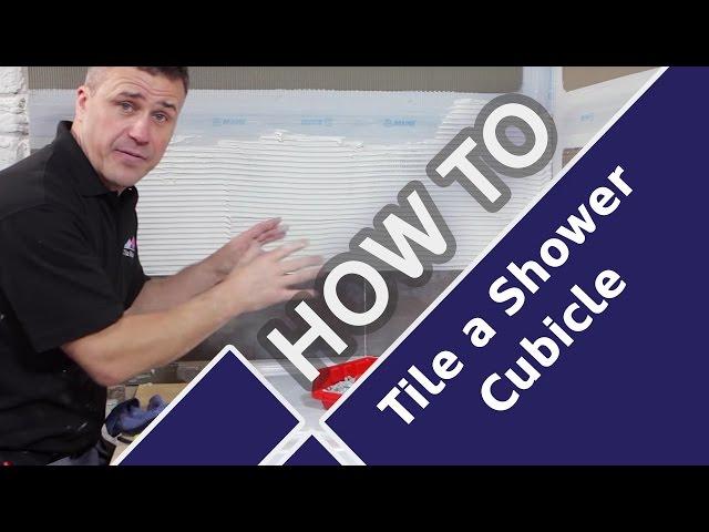 How to Tile a Shower Cubicle Wall | Tiling Tutorial | A-Z Guide featuring Craig Phillips