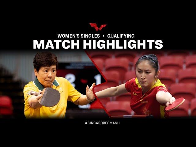 Jian Fang Lay vs Sofia Xuan Zhang | WS Qual | Singapore Smash 2023
