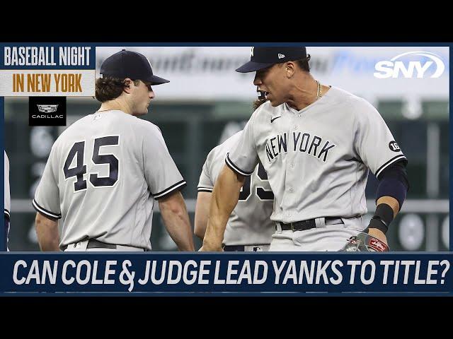 Can Gerrit Cole and Aaron Judge lead the Yankees to their first World Series title since 2009? | SNY