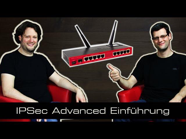 MikroTik Tutorial 34 - IPSec Advanced Einführung [deutsch]