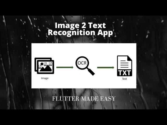 Flutter OCR : Recognise and Extract text from any image or typed documents