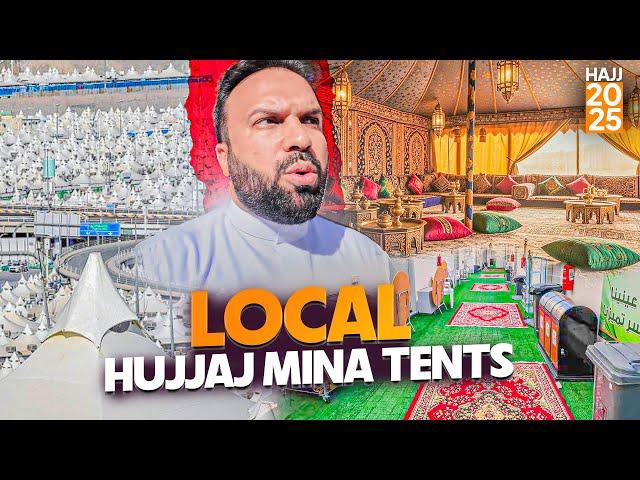 Local  Hujjaj Tents  A Week Before Hajj 2025  Turkish  Tents in Arafat, Mina | Masjid Nimrah