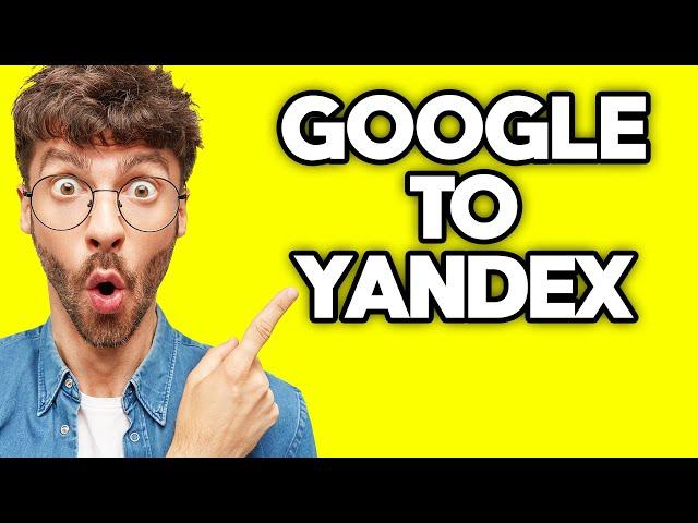 How To Change Google To Yandex in Chrome (2023)