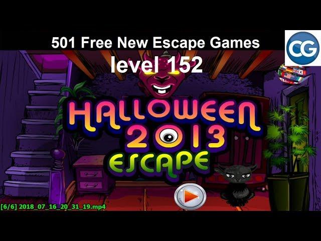 [Walkthrough] 501 Free New Escape Games level 152 - Halloween 2013 escape - Complete Game