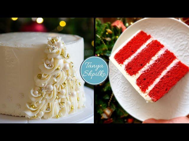 Шикарный Праздничный Торт «Красный Бархат» | Подробный Рецепт | Red Velvet Cake