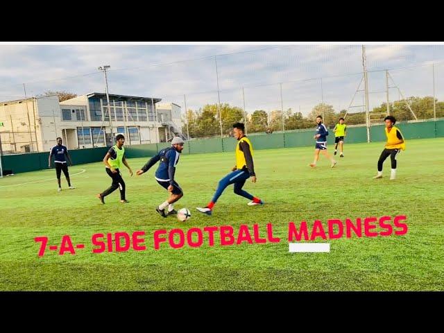 MY Football 7-a-side HIGHLIGHTS | 4 GOALS, CRAZY FOOTBALL SKILLS | HOW TO PLAY 7 A SIDE FOOTBALL