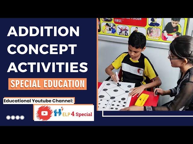 Special Education Addition Concept Activities | Help 4 Special