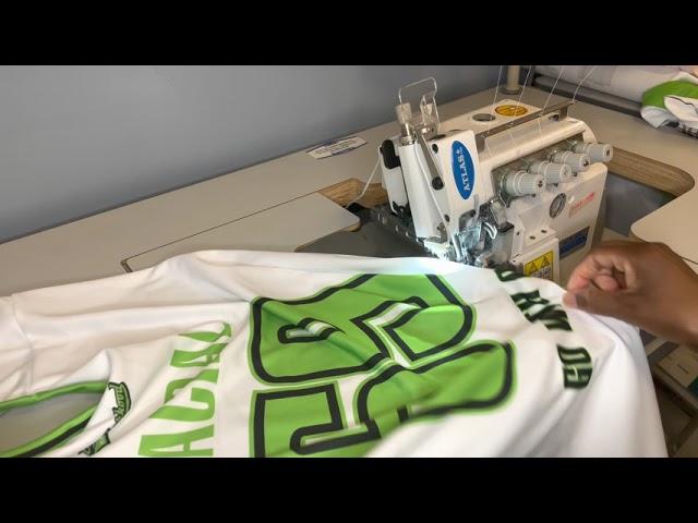 Serging a basic Jersey