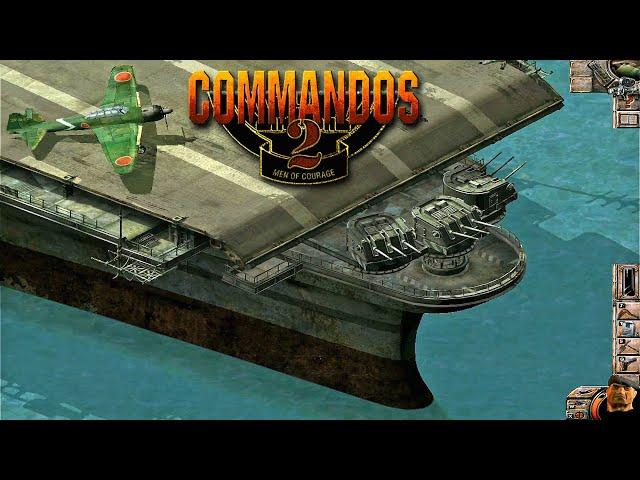 COMMANDOS 2 Men of Courage | Bonus Mission 7 - full gameplay walkthrough with commentary (HD)