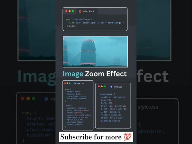 Image Zoom Effect #viralvideo #tricks #trending #viralshort #shorts #subscribe #like