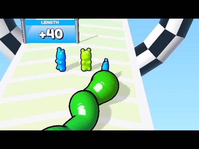 Worm Heroes Gameplay LEVEL 22-31 GIANT WORM #games #worms #gaming #gameplay #running #giant #게임 #ll