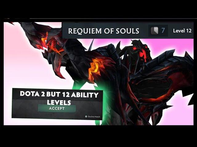 Dota 2 But Abilities Can Be Leveled 12 Times