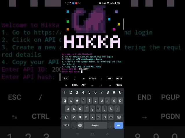 как сделать Hikka на termux (new version)