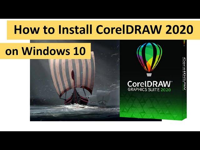 How to Install CorelDRAW 2020 (64-bit) on Windows 10