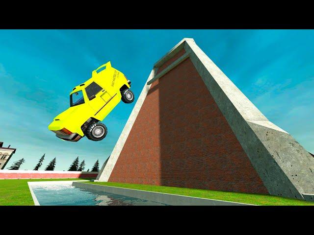 Try not to fall off the tall tower in Garry's Mod Sandbox