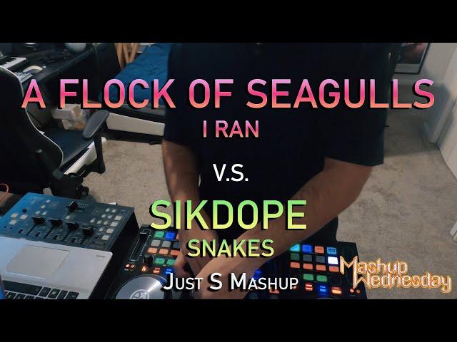 A Flock Of Seagulls V Sikdope - I Ran V.S. Snakes (Just S Mashup)