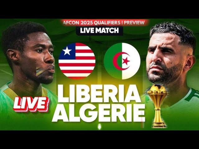 Algerien vs Liberia Live Match Can 2025 Match en Direct !   YouTube a supprimé la vidéo ! 5:1 Alg