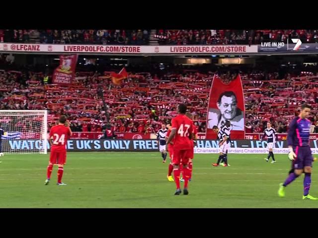 Liverpool F.C. & 95,000 Australian fans sing "You'll Never Walk Alone" FULL Dolby MCG July 24,2013