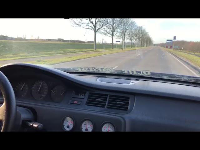 Honda civic b16 turbo ( test drive )