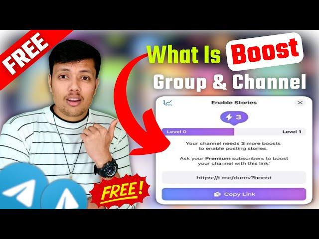 What is Boost Option In Telegram Group and Channel || How to Boost Telegram Group & Channel