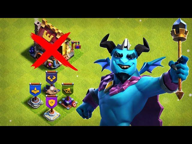 HALL OF HEROES - HOW WRONG THEY WERE l 5 HEROES AT ONCE ON LEVELING l #NEDONACHU l CLASH OF CLANS