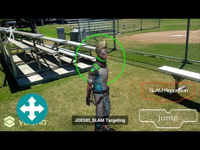 JOESID.com: Unity - SLAM Augmented Reality Remote Control Man Using Vuforia