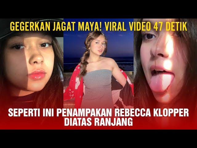 SEPERTI INI PENAMPAKAN REBECCA KLOPPER VIRAL GEGERKAN JAGAT MAYA