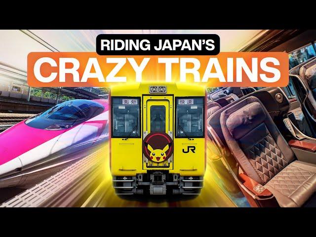 I Rode the Craziest Trains in Japan