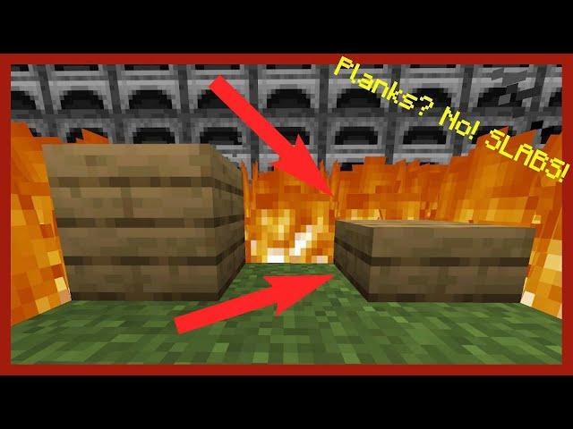 WHAT! How to be efficient with FURNACE FUEL in #minecraft Bedrock! #shorts