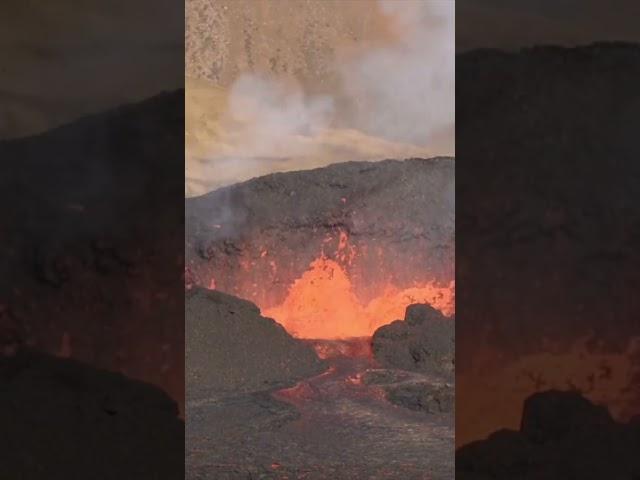 Nature’s Fury: Watch This Volcano Come Alive!”