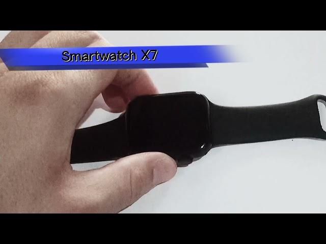 Review Unboxing Smartwatch X7 Bom e Barato