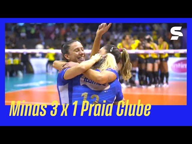 MINAS 3 X 1 PRAIA CLUBE | MELHORES MOMENTOS | FINAL 2 | SUPERLIGA FEMININA DE VÔLEI 2022 | sportv