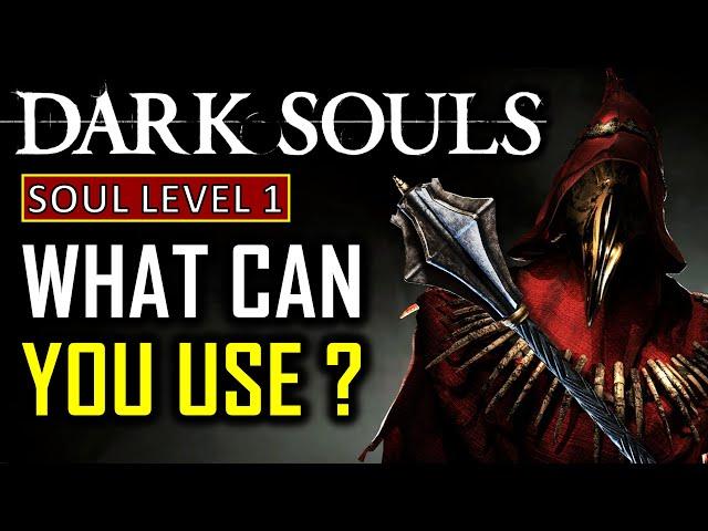 How Flexible Are Level 1 Runs in Dark Souls?