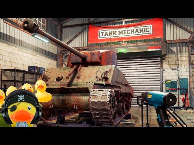 Tank Mechanic Simulator#1 Первые раскопки