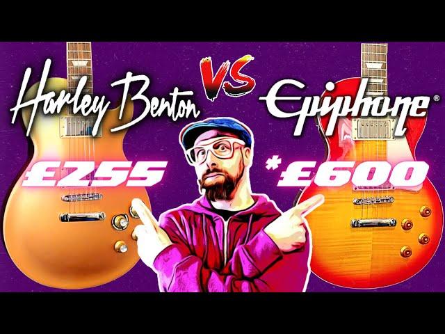 Epiphone Les Paul Vs Harley Benton SC 25th