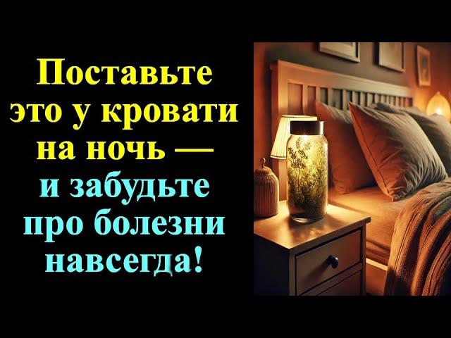 Что скрывали от нас? Один предмет у кровати решит все проблемы со здоровьем! И все враги исчезнут!