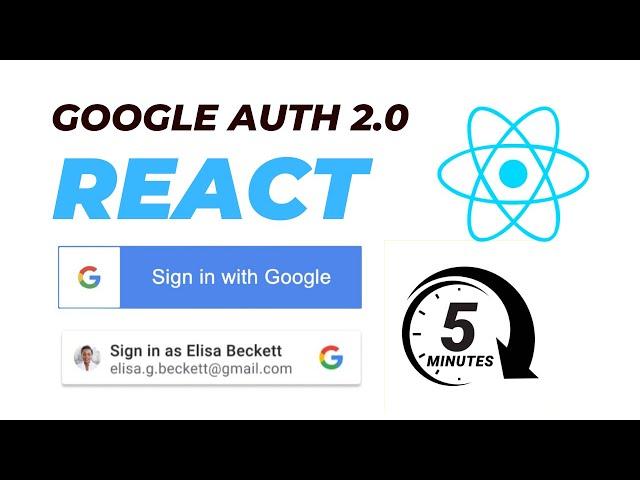 Add Google OAuth 2.0 Login for React in 5 minutes 2024 (Easy Method)