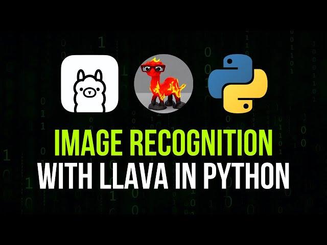 Image Recognition with LLaVa in Python