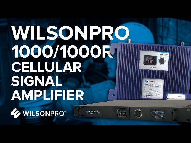 WilsonPro 1000 & 1000R Cell Phone Signal Amplifier | WilsonPro