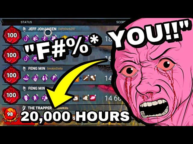 TOXIC 20,000 HOUR SWF RAGES IN MY DMs!! | Dead by Daylight