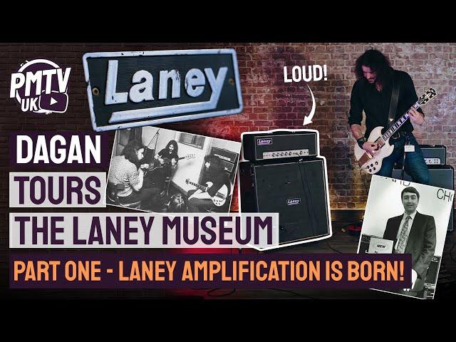 Laney Amplification Museum Tour Part 1 - Dagan Plays Through One Of The First Ever Laney Amps!